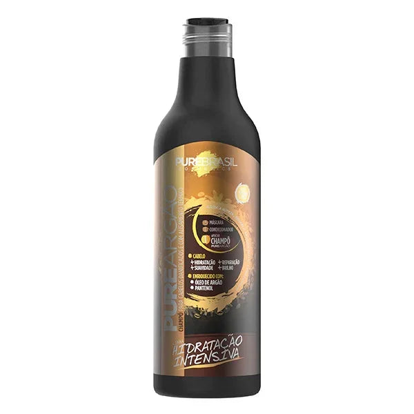 Pure Brasil Pure Argão Shampoo 500ml - Ilha dos cosméticos