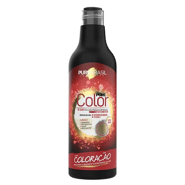 Pure Brasil Pure Color Shampoo 500ml - Ilha dos cosméticos