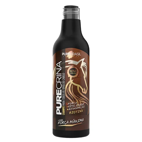 Pure Brasil Pure Crina Shampoo 500ml - Ilha dos cosméticos