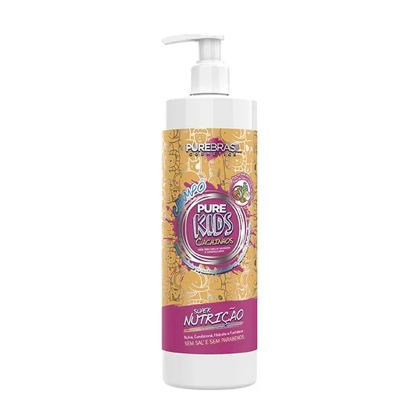 Pure Brasil Pure Kids Cachinhos Shampoo 500ml - Ilha dos cosméticos