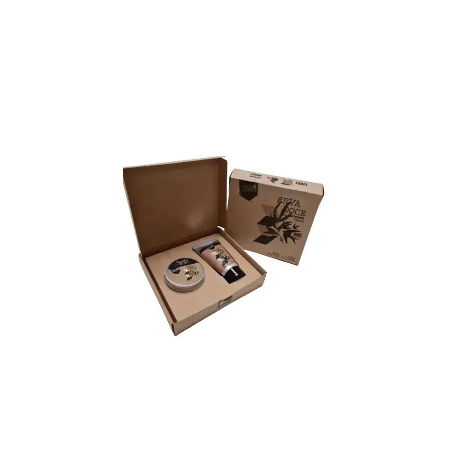 Real Natura Pack Creme de Mãos e Rosto Erva Doce - Ilha dos cosméticos