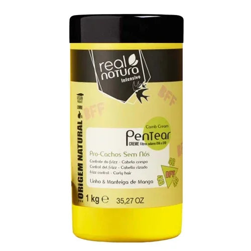 Real Natura BFF Pro-Cachos Sem Nós Creme de Pentear 1kg - Ilha dos cosméticos