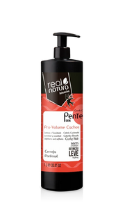 Real Natura Pro-Volume Cachos Creme de Pentear 1L - Ilha dos cosméticos