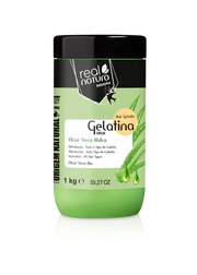 Real Natura Aloé Vera Hidra Gelatina 1kg - Ilha dos cosméticos