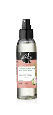 Real Natura Pro-Nutrição Extra Coco Puro Óleo Capilar 100ml - Ilha dos cosméticos