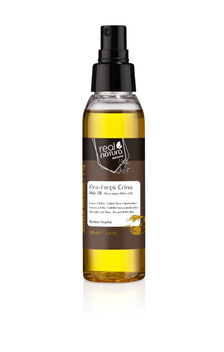 Real Natura Pro-Força Crina Óleo Capilar 100ml - Ilha dos cosméticos