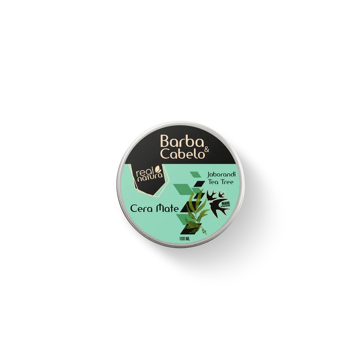 Real Natura Cera mate Barba e Cabelo Pro Homem 100ml - Ilha dos cosméticos