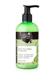Real Natura Aloé Vera Hidra Condicionador Sem Sal 300ml - Ilha dos cosméticos
