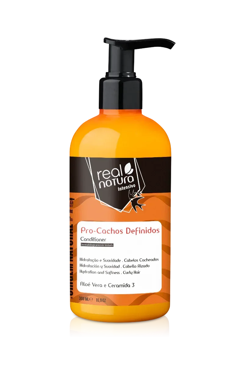 Real Natura Pro-Cachos Definidos Condiconador 300ml - Ilha dos cosméticos