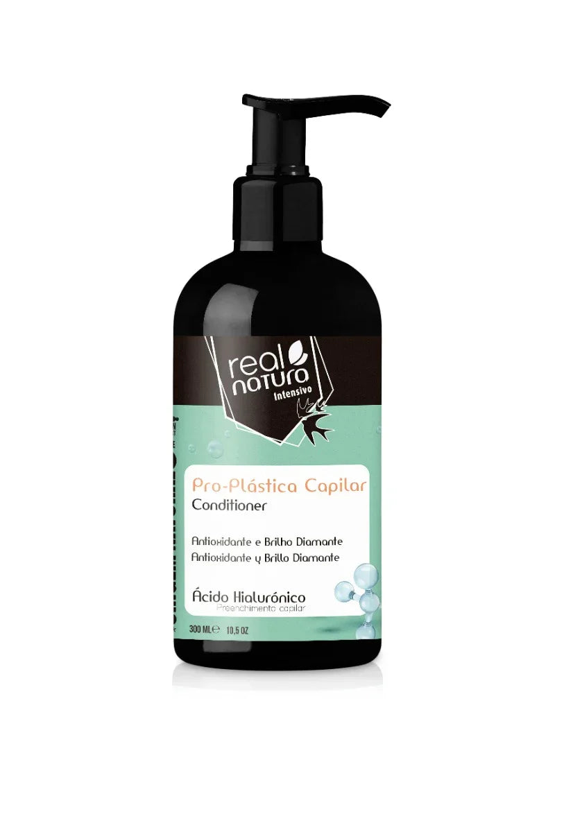 Real Natura Pro-Plástica Capilar Condicionador Sem Sal 300ml - Ilha dos cosméticos