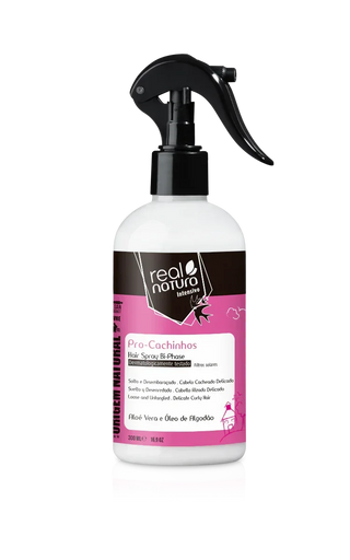 Real Natura Pro-Cachinhos Bi-Fase 300ml - Ilha dos cosméticos
