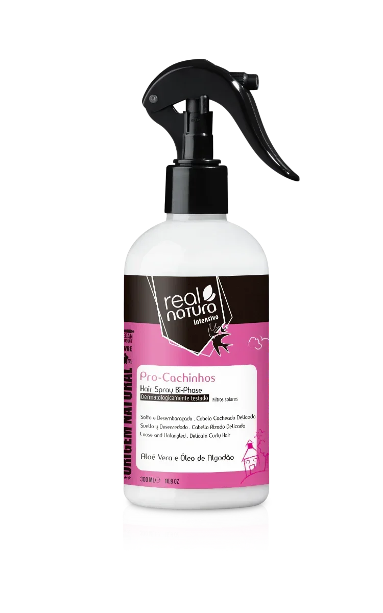 Real Natura Pro-Cachinhos Bi-Fase 300ml - Ilha dos cosméticos