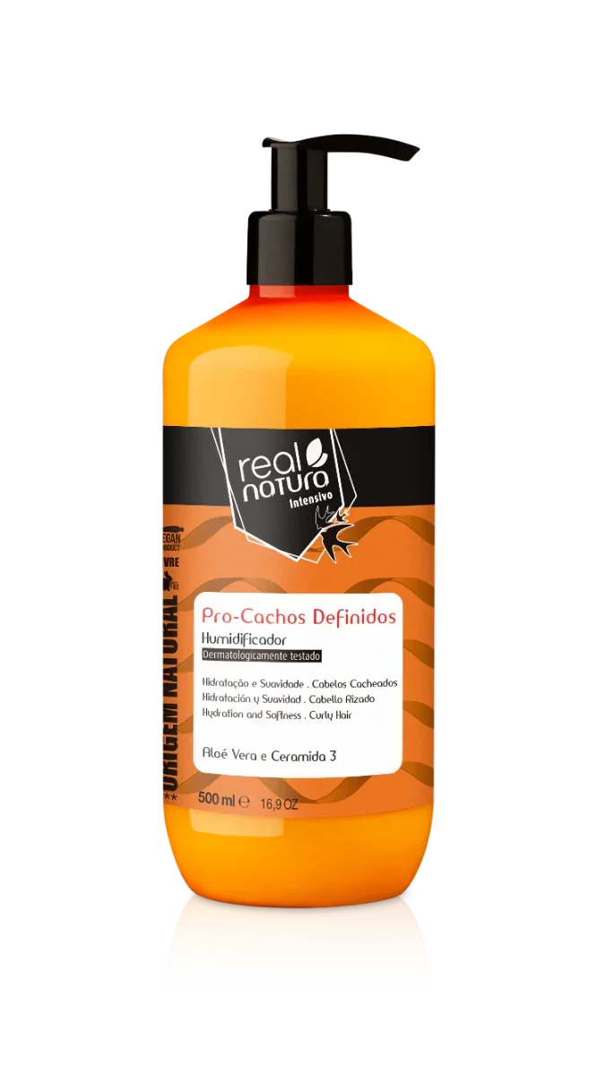 Real Natura Pro-Cachos Definidos Humidificador 500ml - Ilha dos cosméticos