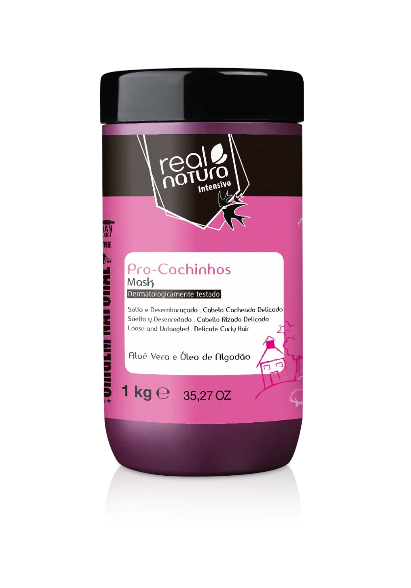 Real Natura Pro-Cachinhos Máscara 1kg - Ilha dos cosméticos