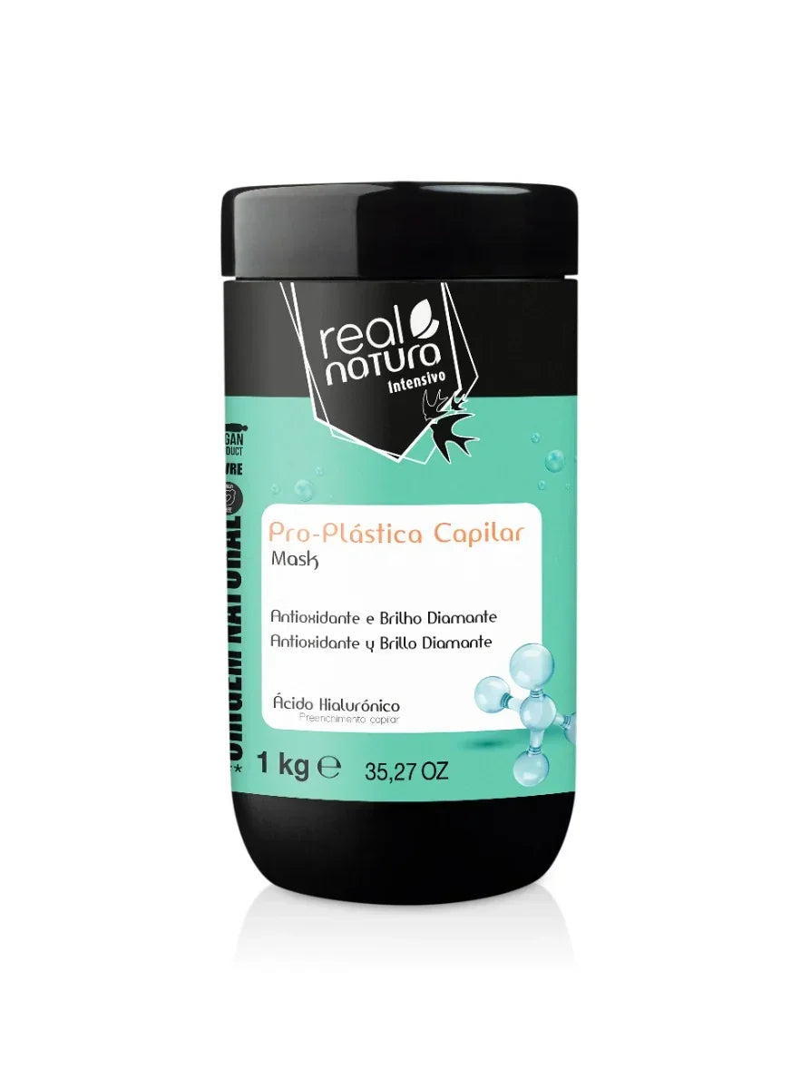 Real Natura Pro-Plástica Capilar Máscara Sem Sal 1kg - Ilha dos cosméticos
