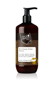 Real Natura Pro-Força Crina Shampoo 500ml - Ilha dos cosméticos