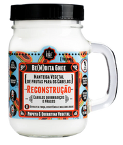 Lola Be(M)Dita Ghee Máscara Reconstrução Papaya e Queratina 350g - Ilha dos cosméticos