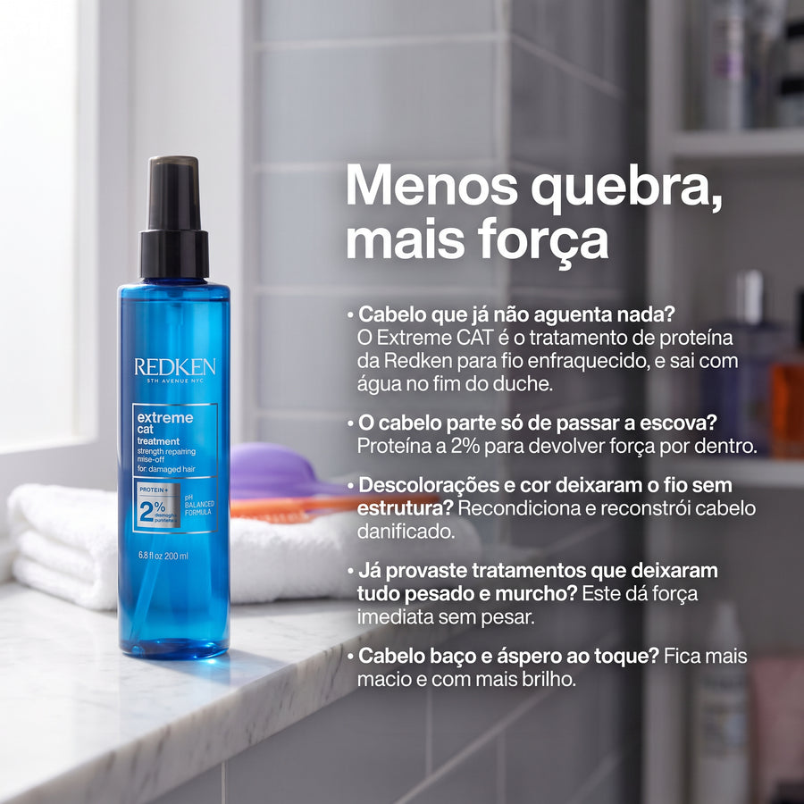 Redken Extreme CAT Tratamento de Proteína Reconstrutor 250ml — foto 2