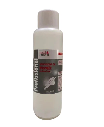 Real Natura Removedor de Verniz Puro 500ml - Ilha dos cosméticos