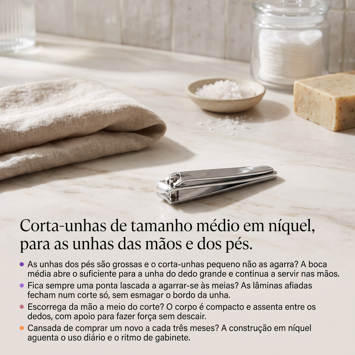 RickiParodi Corta-Unhas em Níquel Médio — foto 2