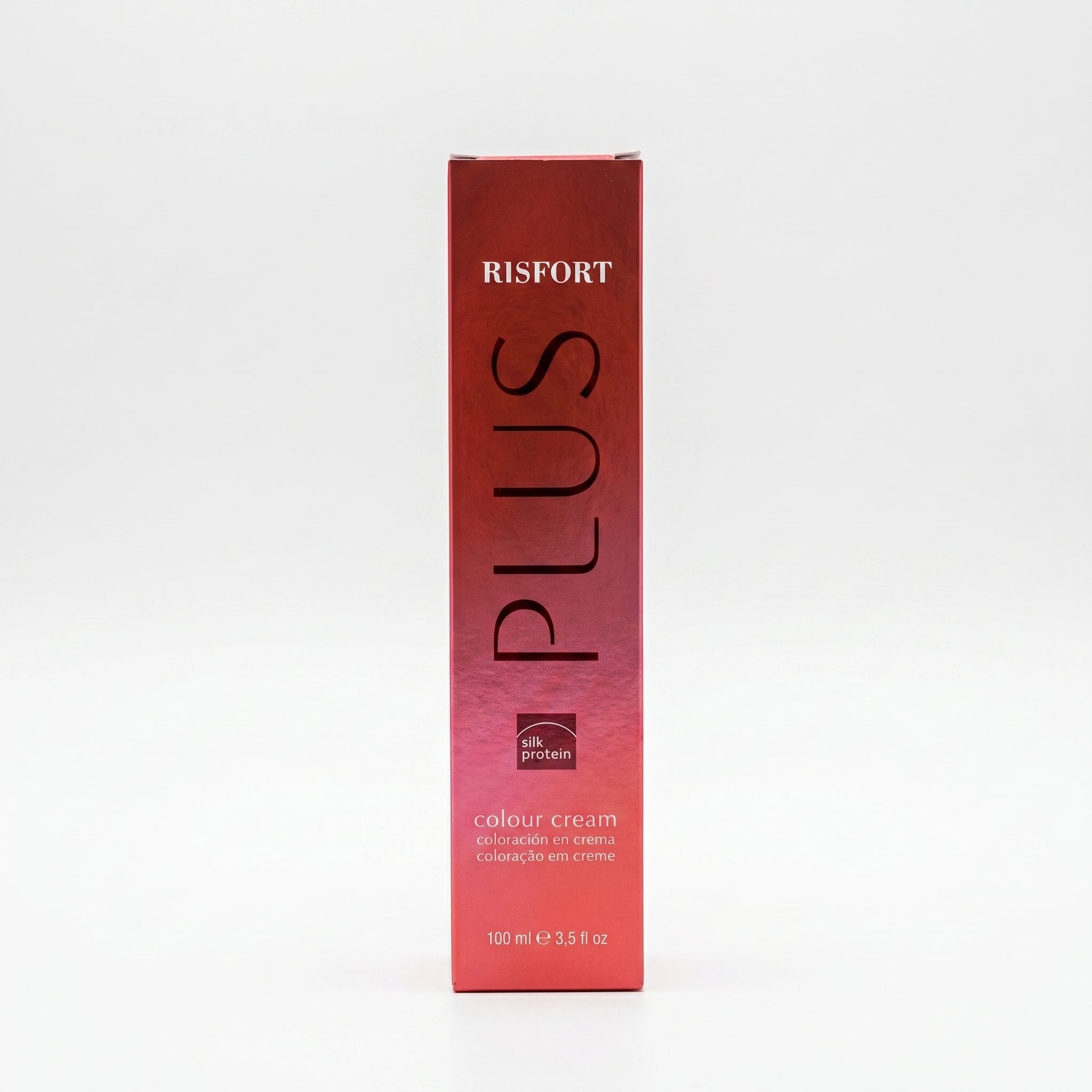 Embalagem da coloração Risfort Plus, 100 ml, com Silk Protein