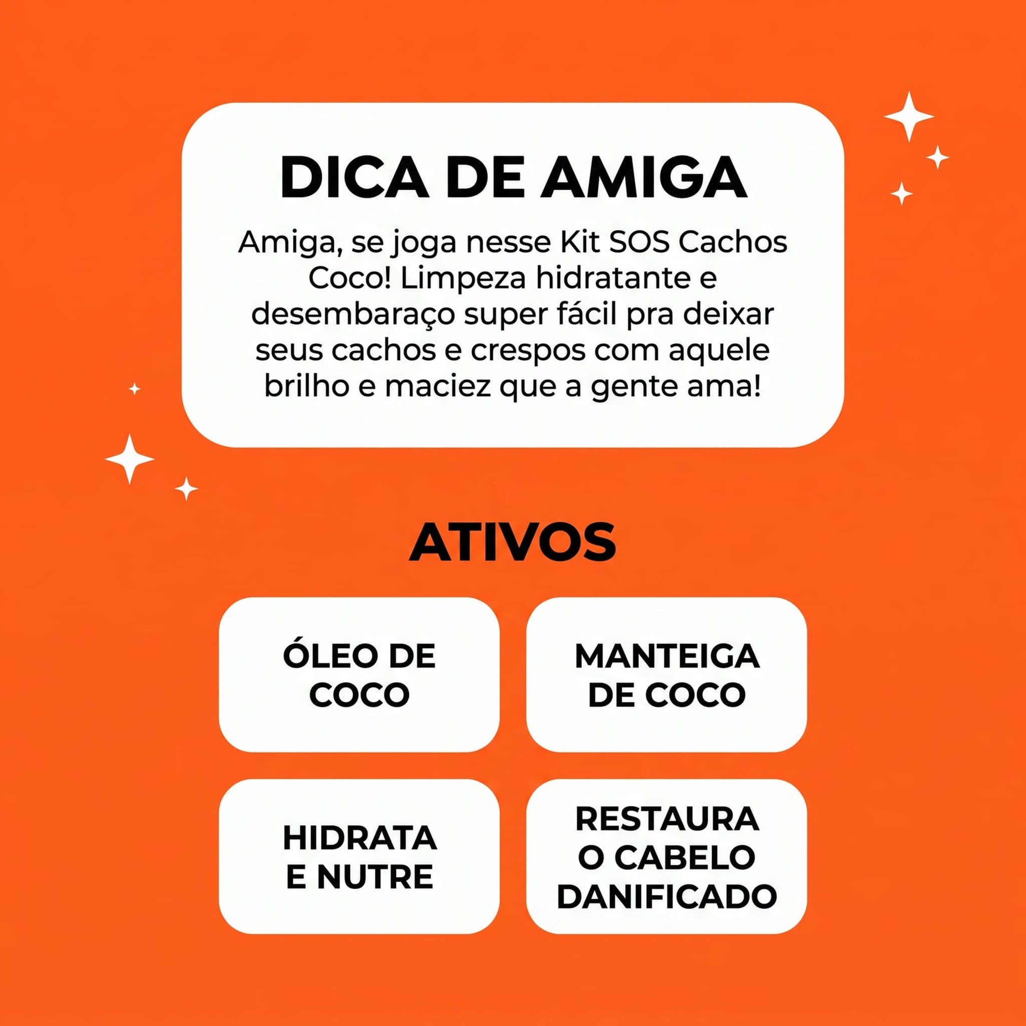 Salon Line SOS Cachos Coco Creme de Pentear 300ml — como usar e ativos