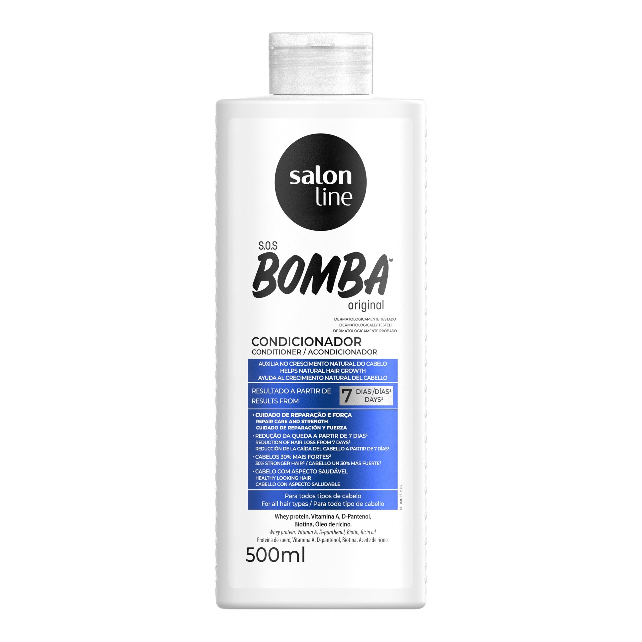 Salon Line  SOS Bomba Original Condicionador 500ml — foto oficial da marca