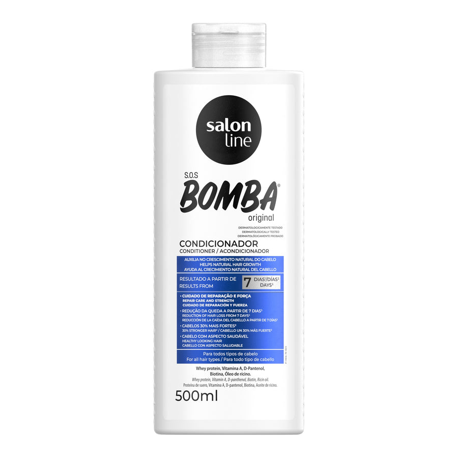 Salon Line  SOS Bomba Original Condicionador 500ml — foto oficial da marca