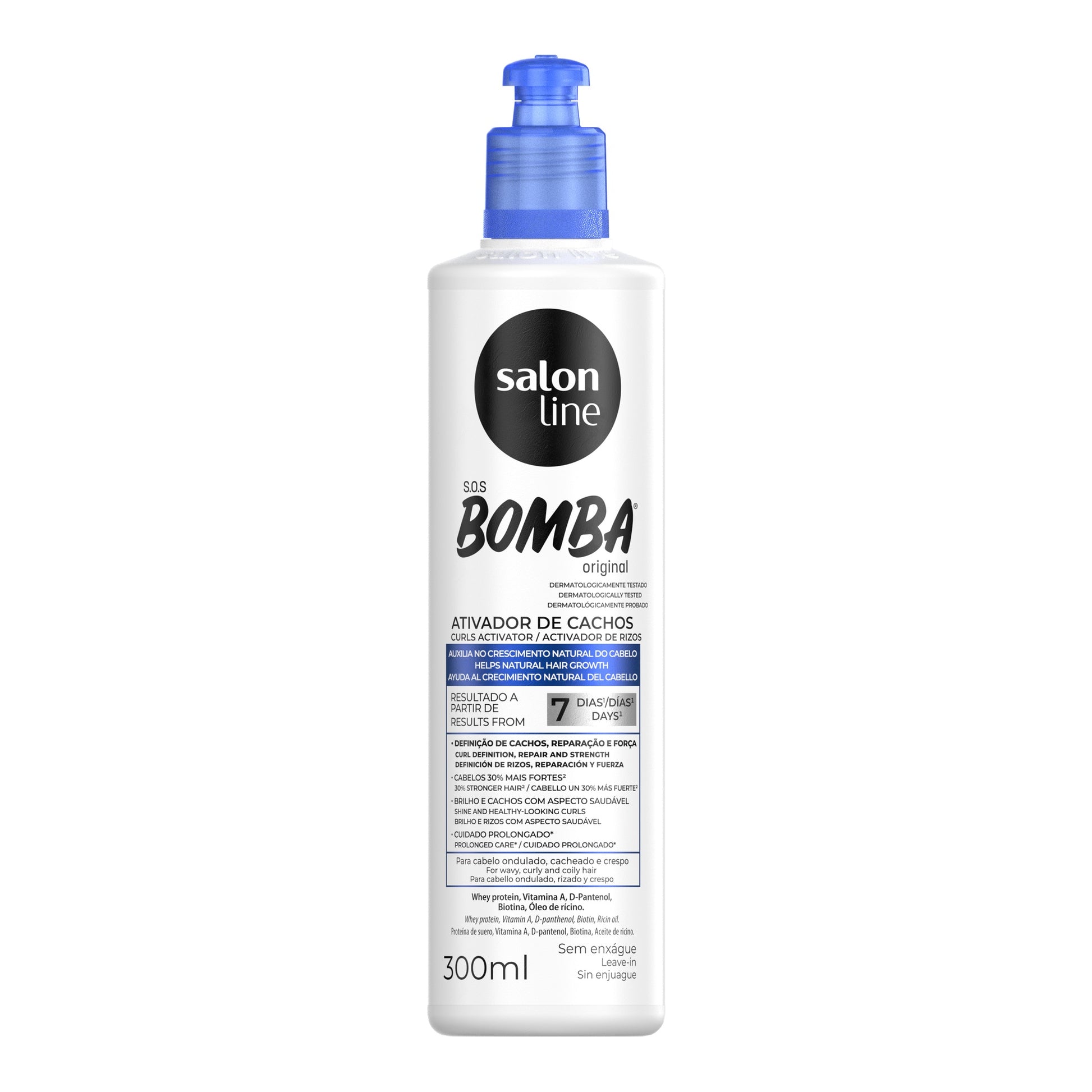 Salon Line SOS Bomba Original Ativador de Cachos 300ml — foto oficial da marca