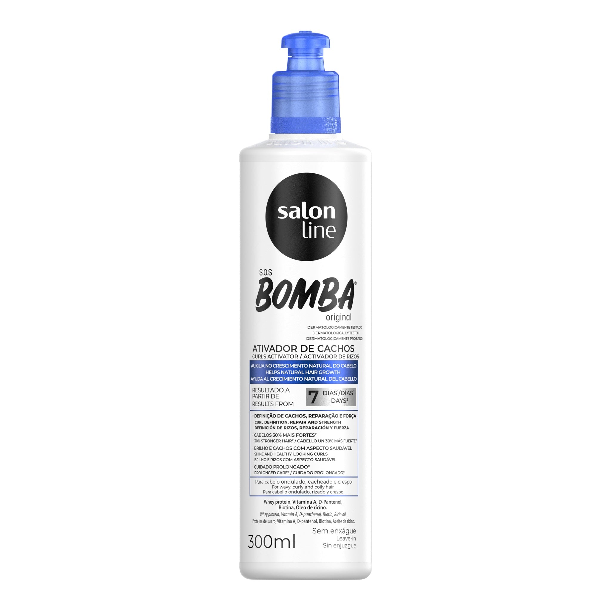 Salon Line SOS Bomba Original Ativador de Cachos 300ml — foto oficial da marca