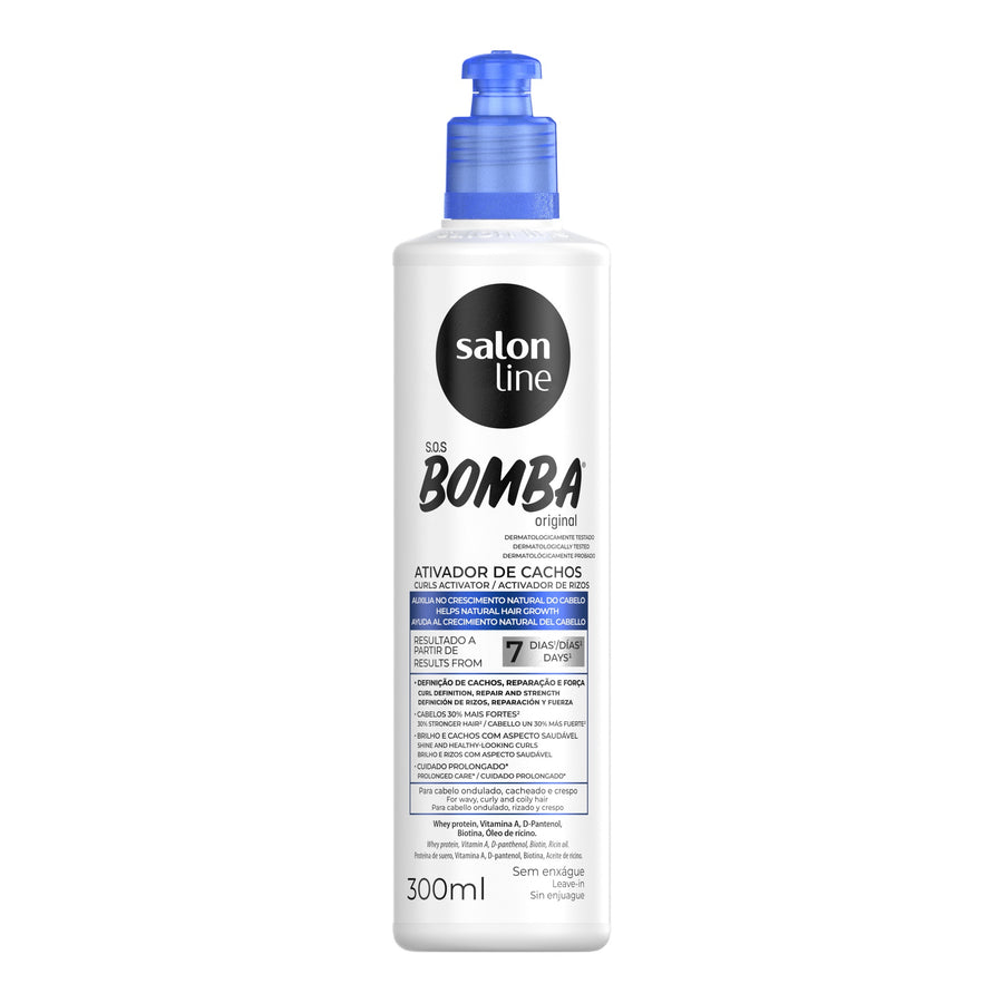 Salon Line SOS Bomba Original Ativador de Cachos 300ml — foto oficial da marca