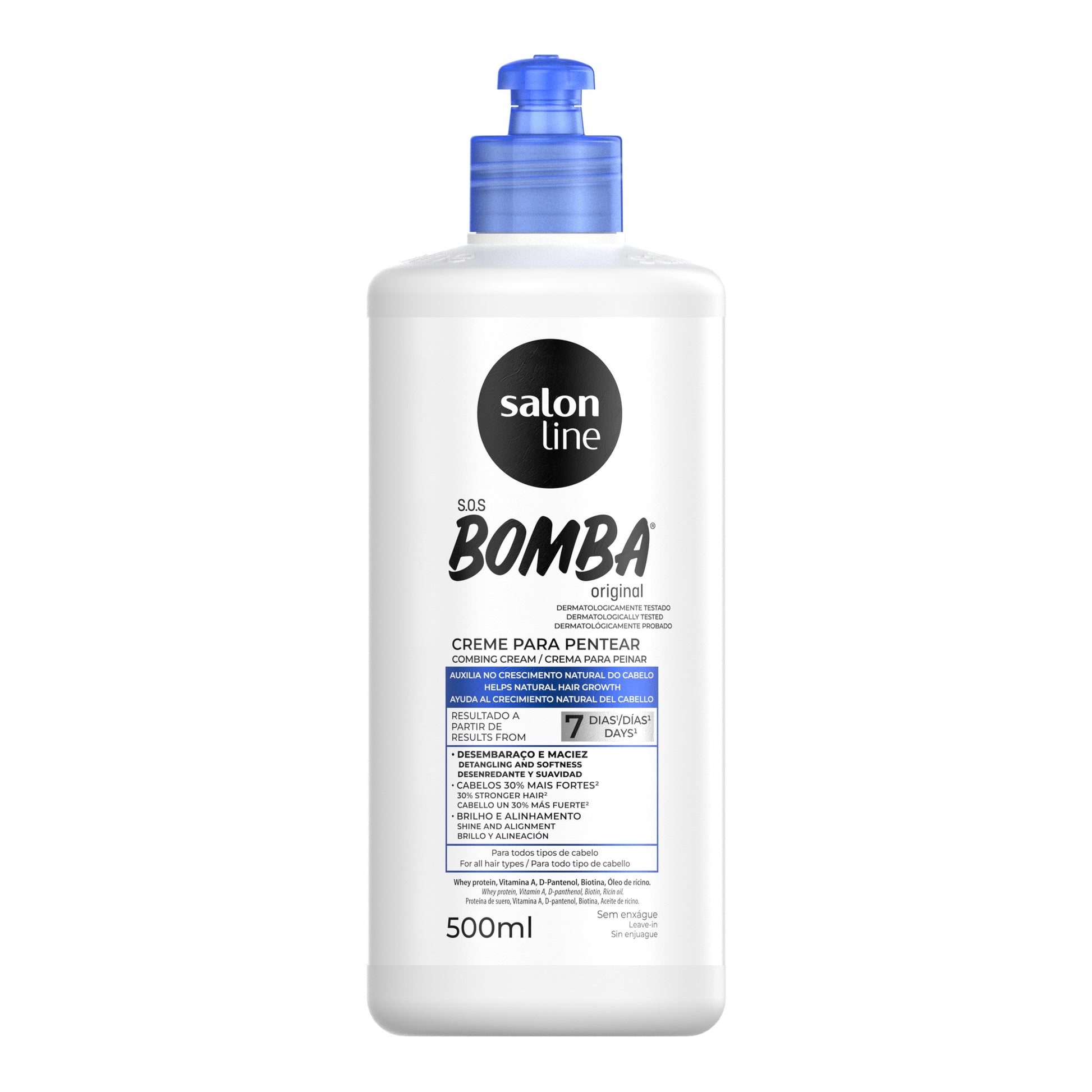 Salon Line SOS Bomba Original Creme de Pentear 500ml — foto oficial da marca