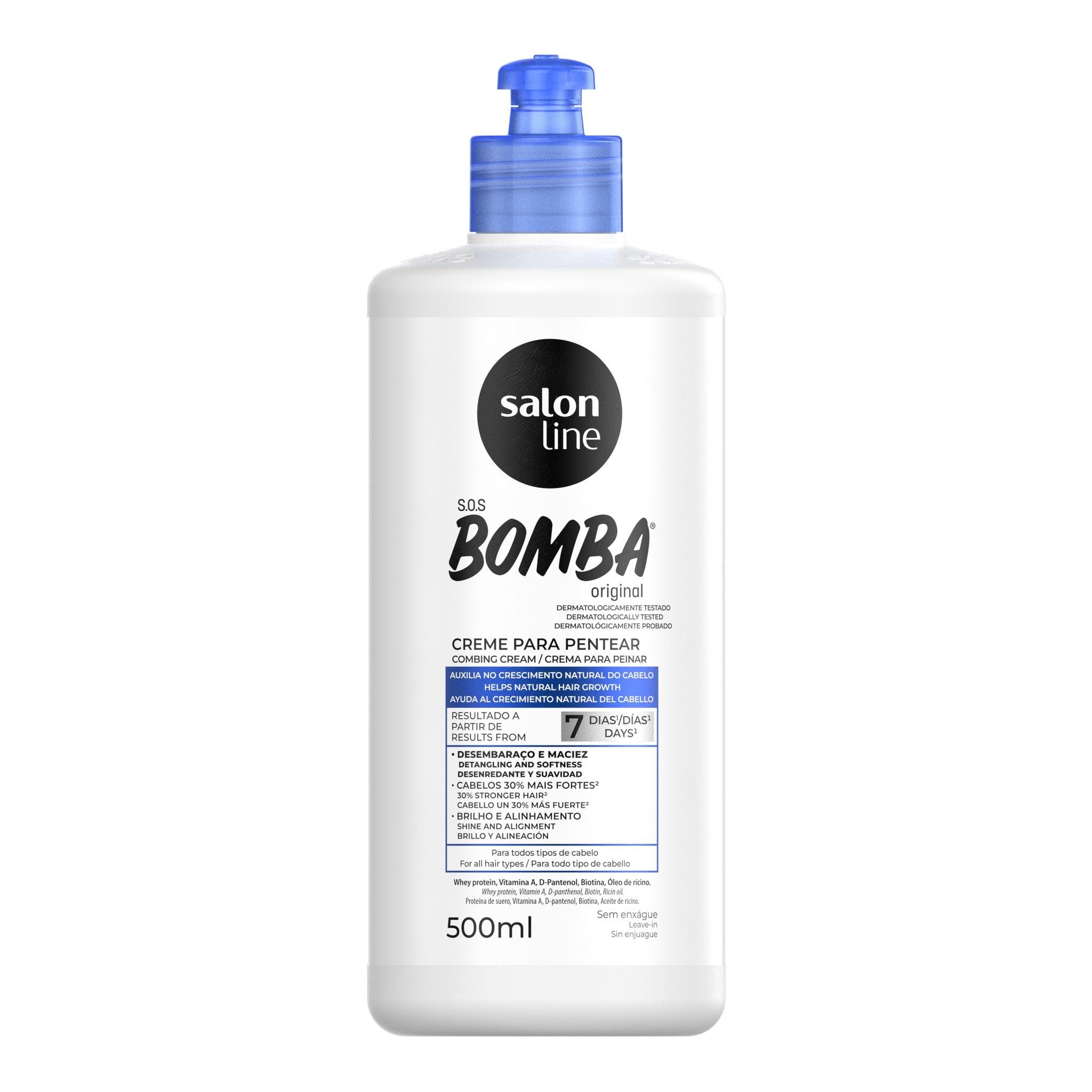 Salon Line SOS Bomba Original Creme de Pentear 500ml — foto oficial da marca