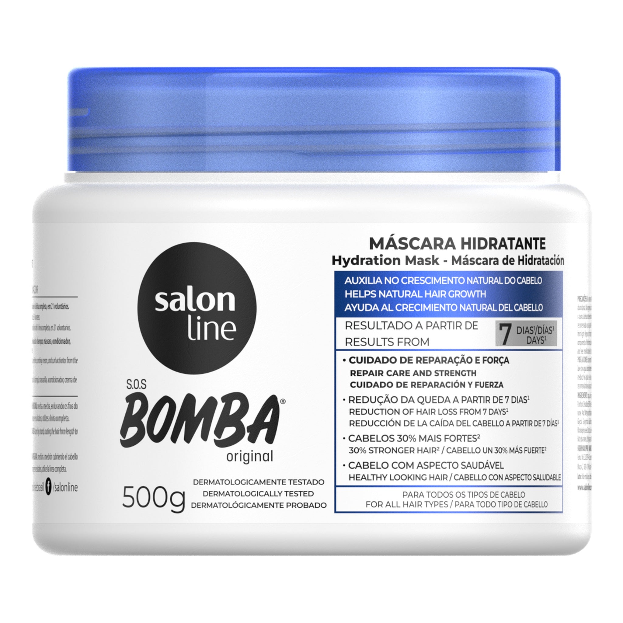 Salon Line SOS Bomba Original Máscara 500g — foto oficial da marca