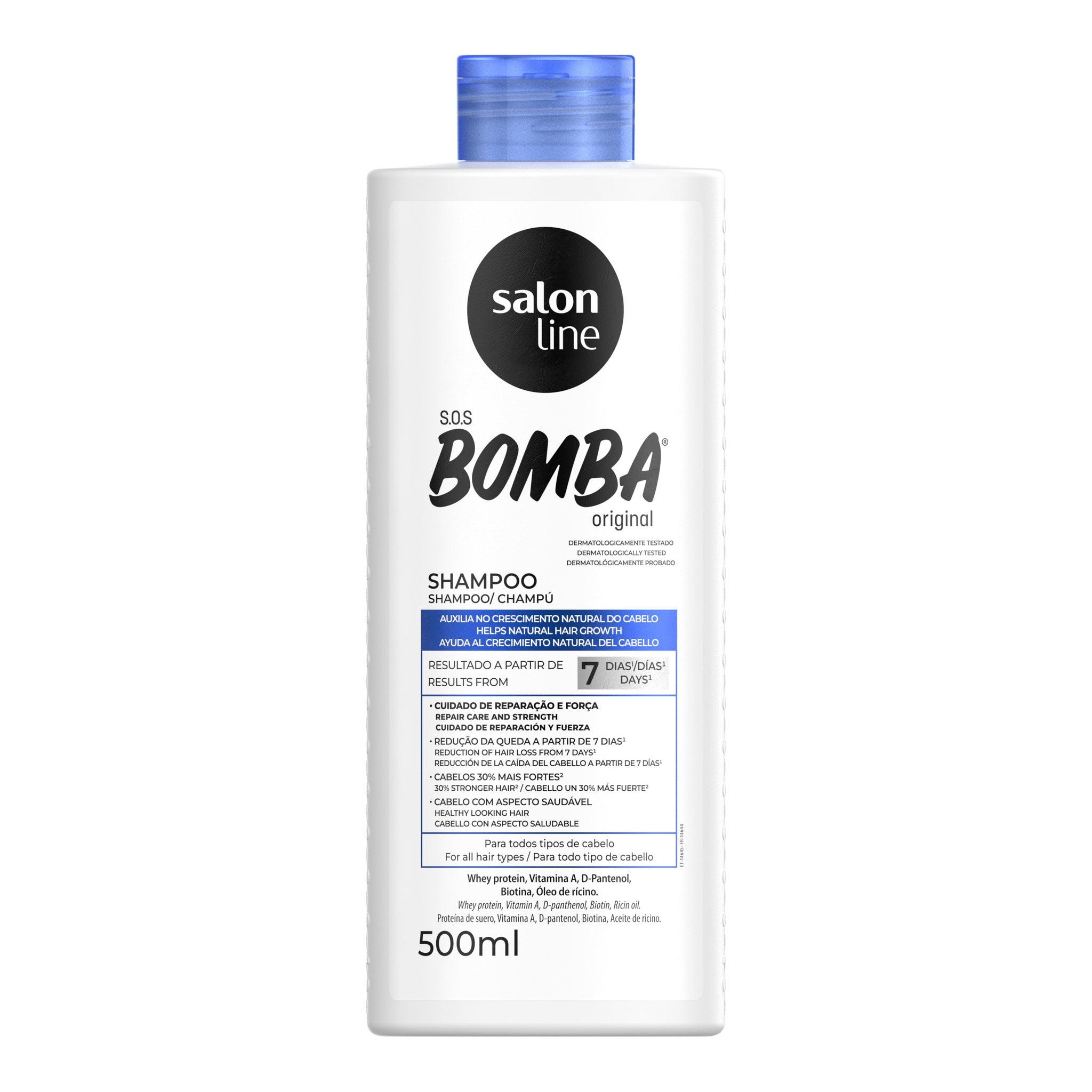 Salon Line SOS Bomba Original Shampoo 500ml — foto oficial da marca