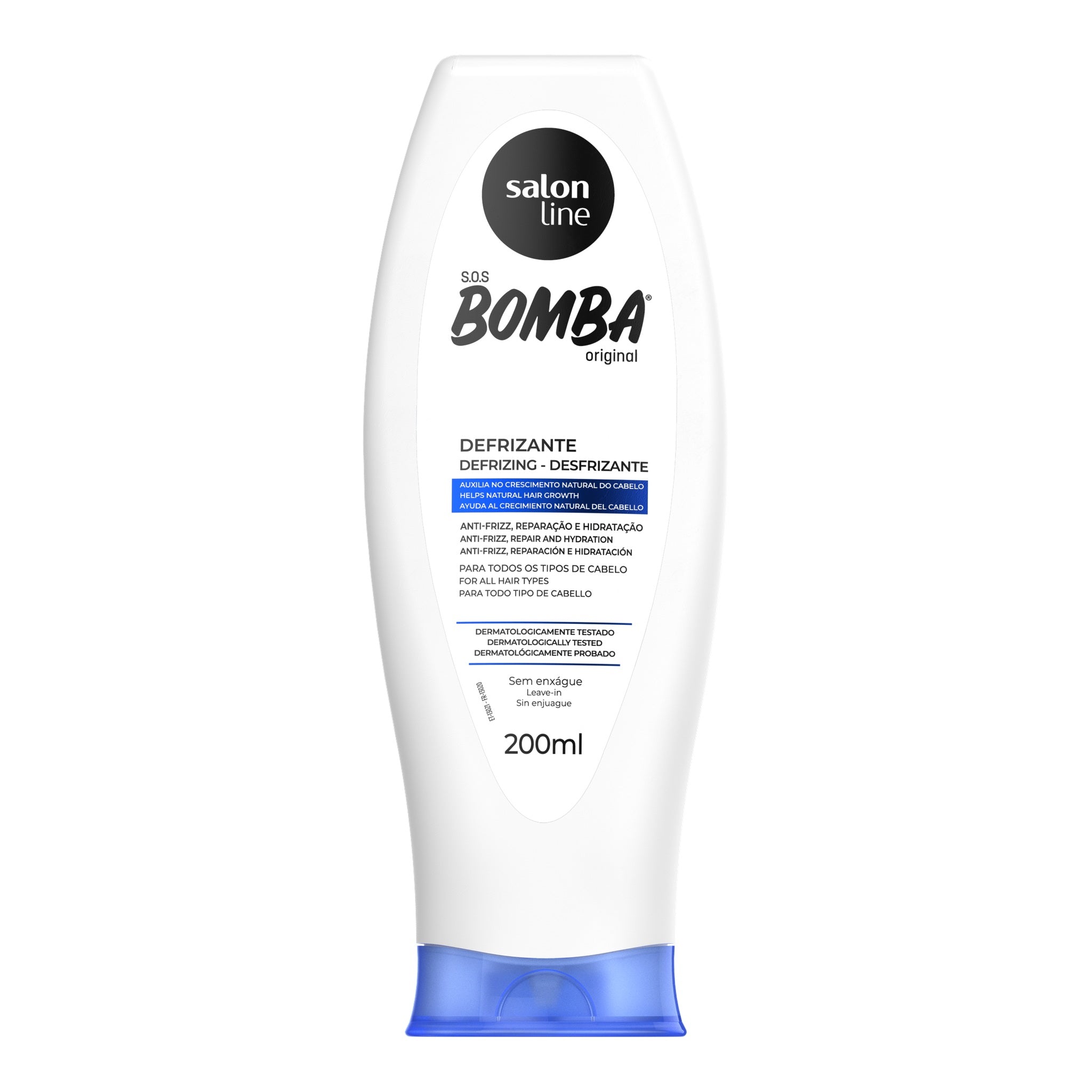 Salon Line Sos Bomba Defrizante Original 200ml — foto oficial da marca