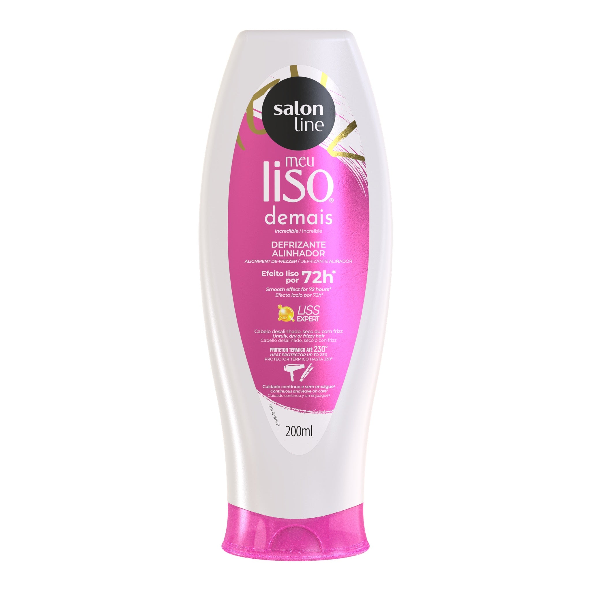 Salon Line Meu Liso Demais Defrizante 200ml — foto oficial da marca