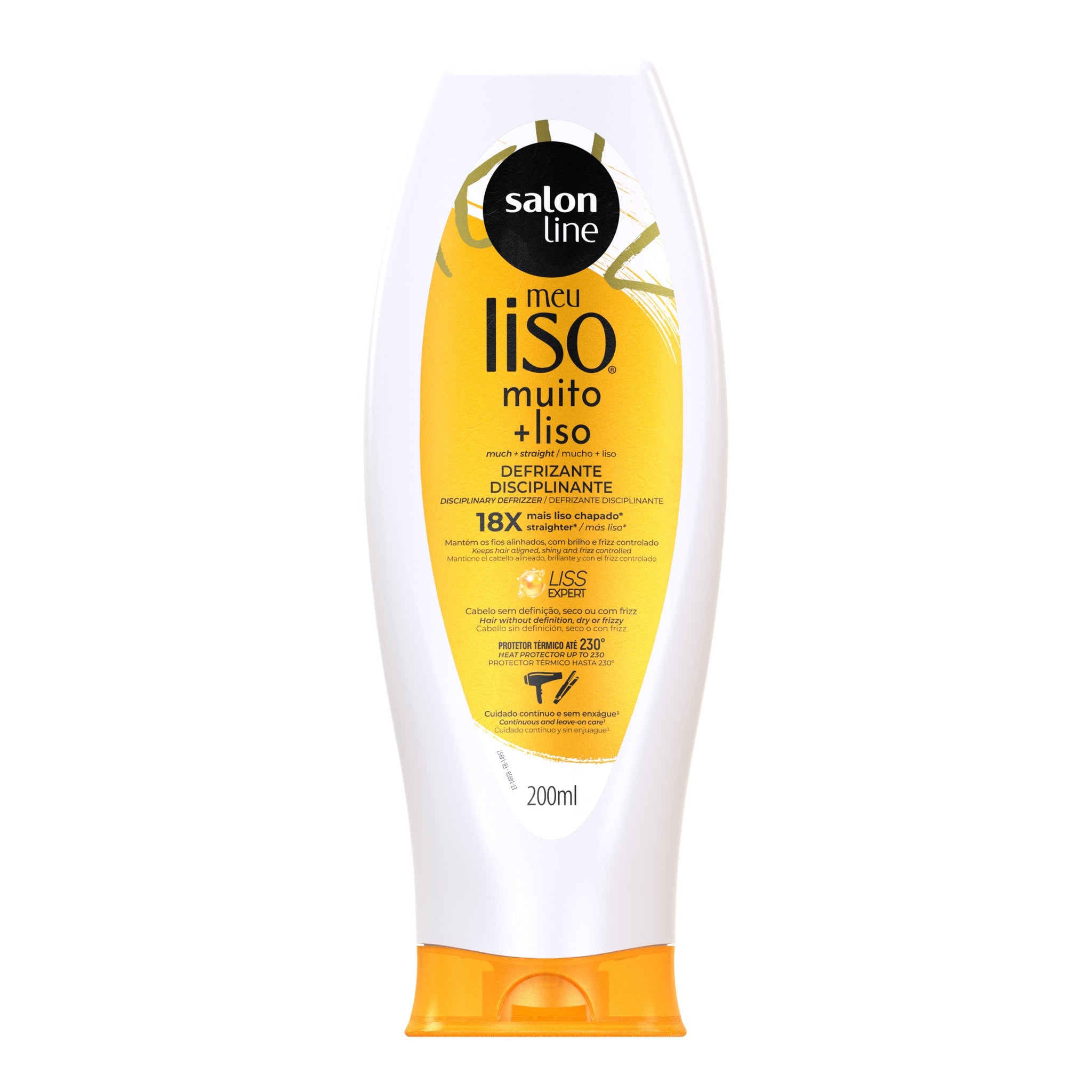 Salon Line Meu Liso Muito+Liso Defrizante 200ml — foto oficial da marca