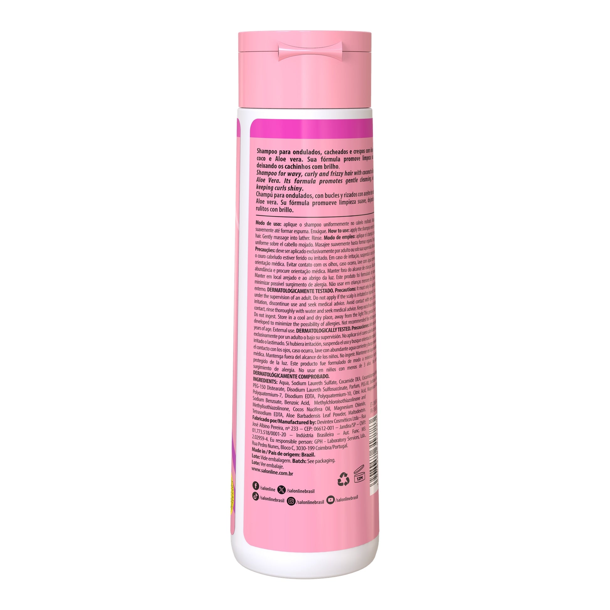 Salon Line Kids Shampoo 300ml — foto oficial da marca