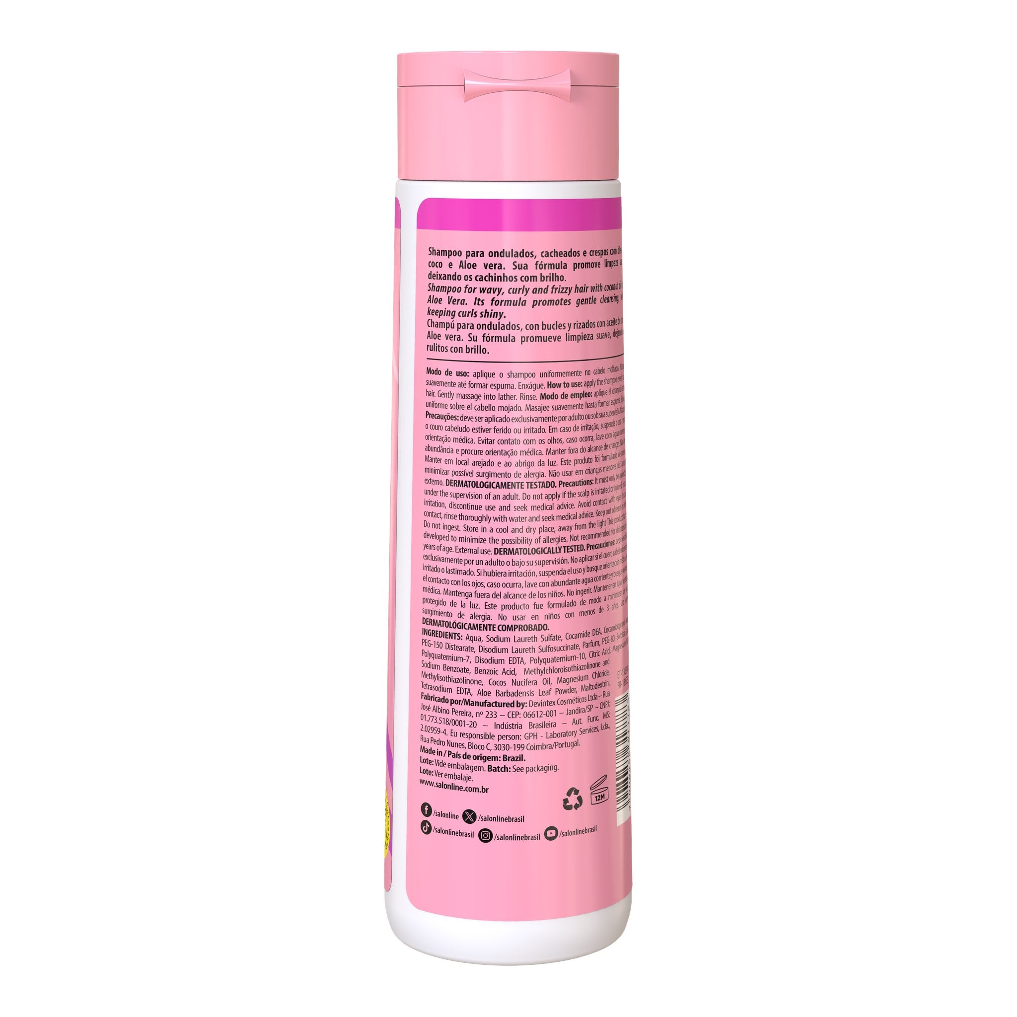 Salon Line Kids Shampoo 300ml — foto oficial da marca