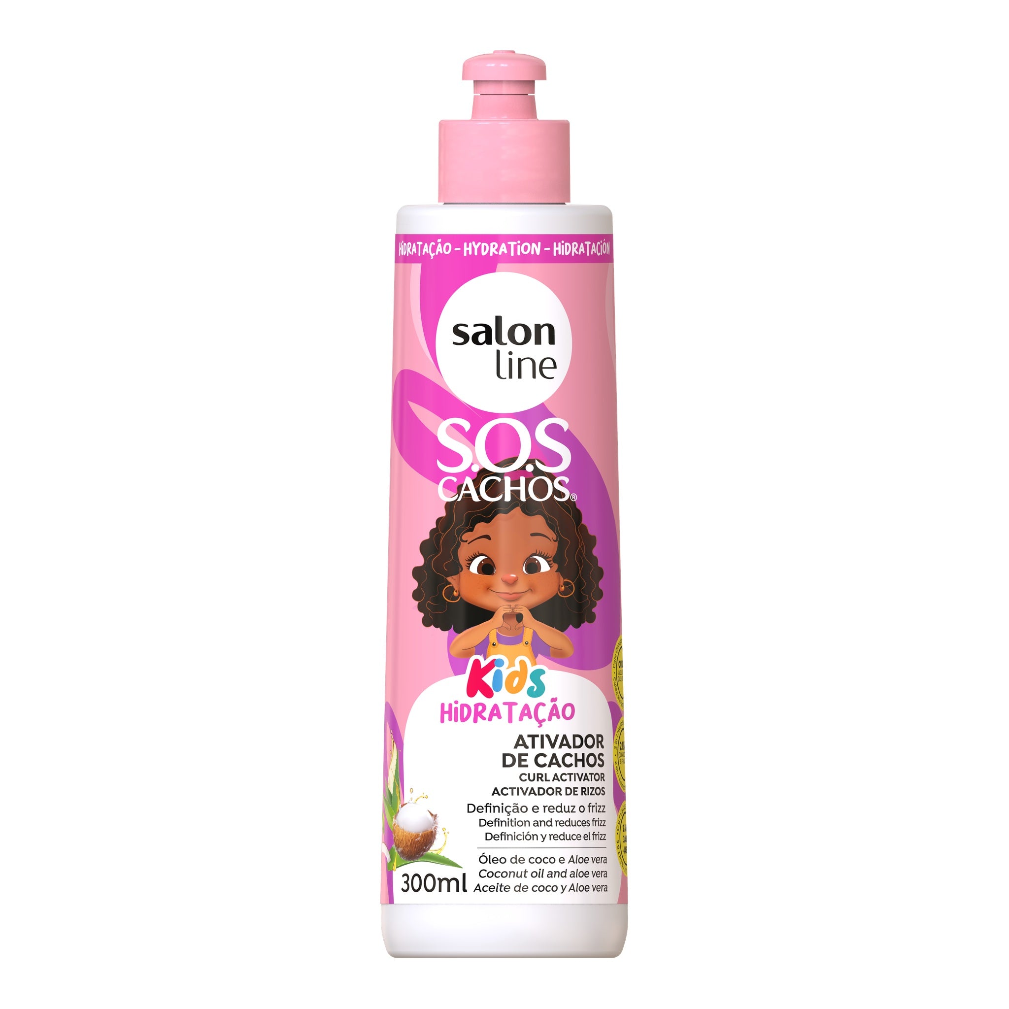Salon Line Kids Ativador de Cachos 300ml — foto oficial da marca