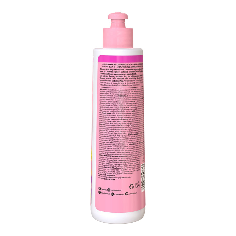 Salon Line Kids Ativador de Cachos 300ml — foto oficial da marca