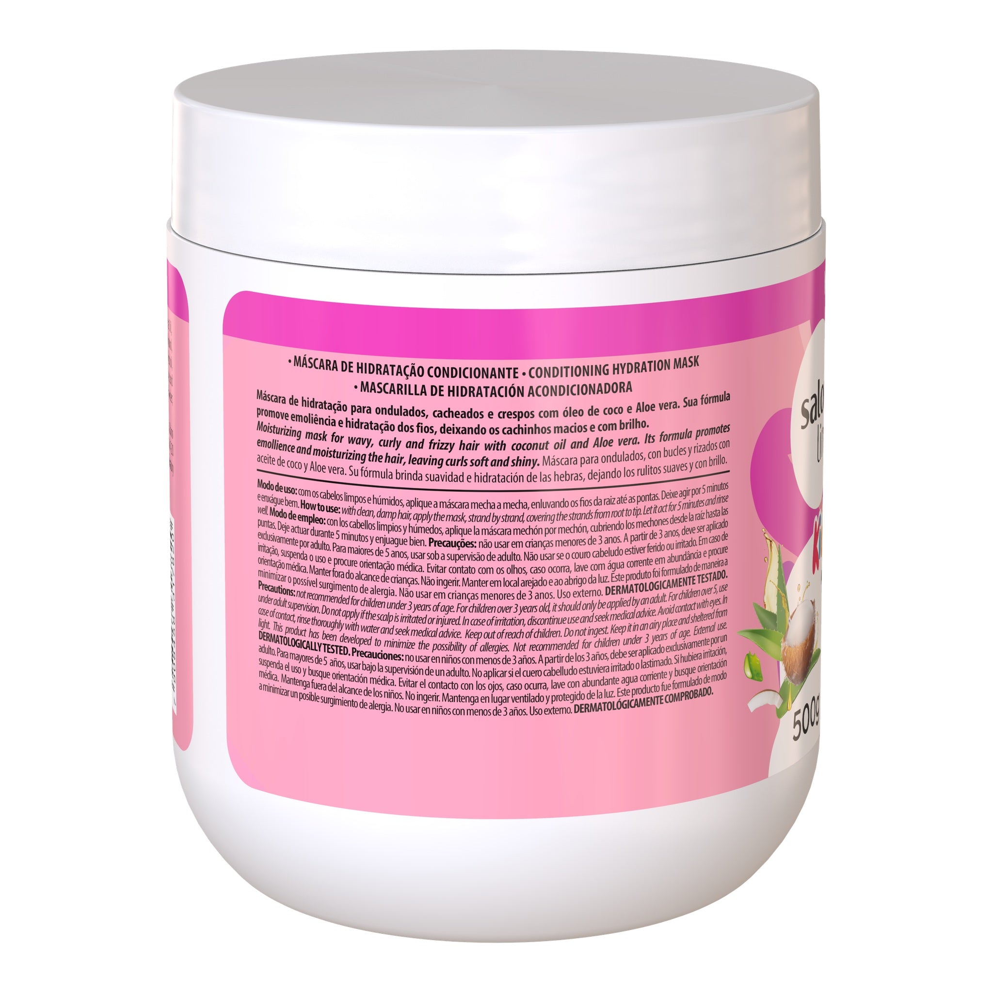 Salon Line Kids Máscara 500ml — foto oficial da marca