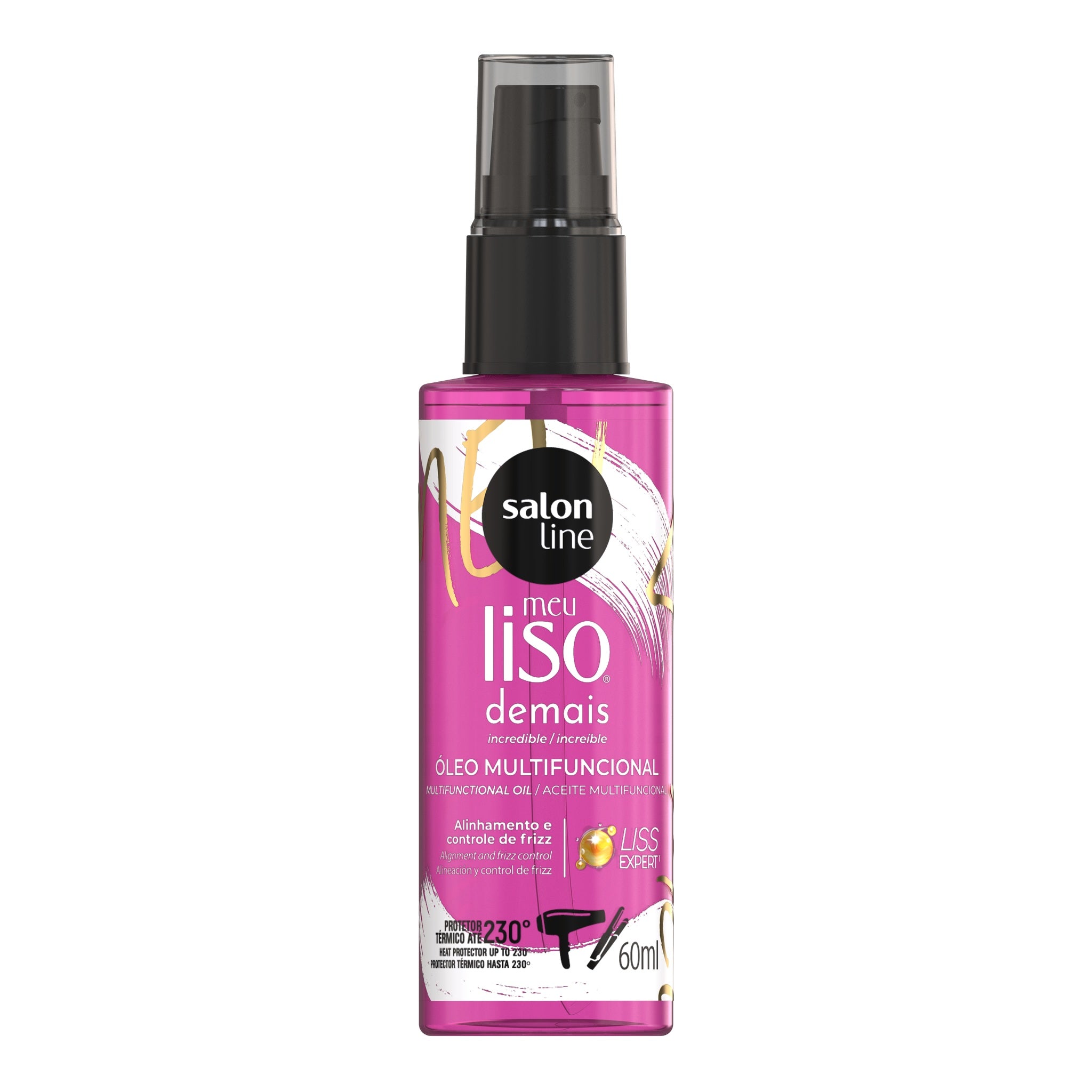 Salon Line Óleo Multifuncional Meu Liso Demais 60ml — foto oficial da marca
