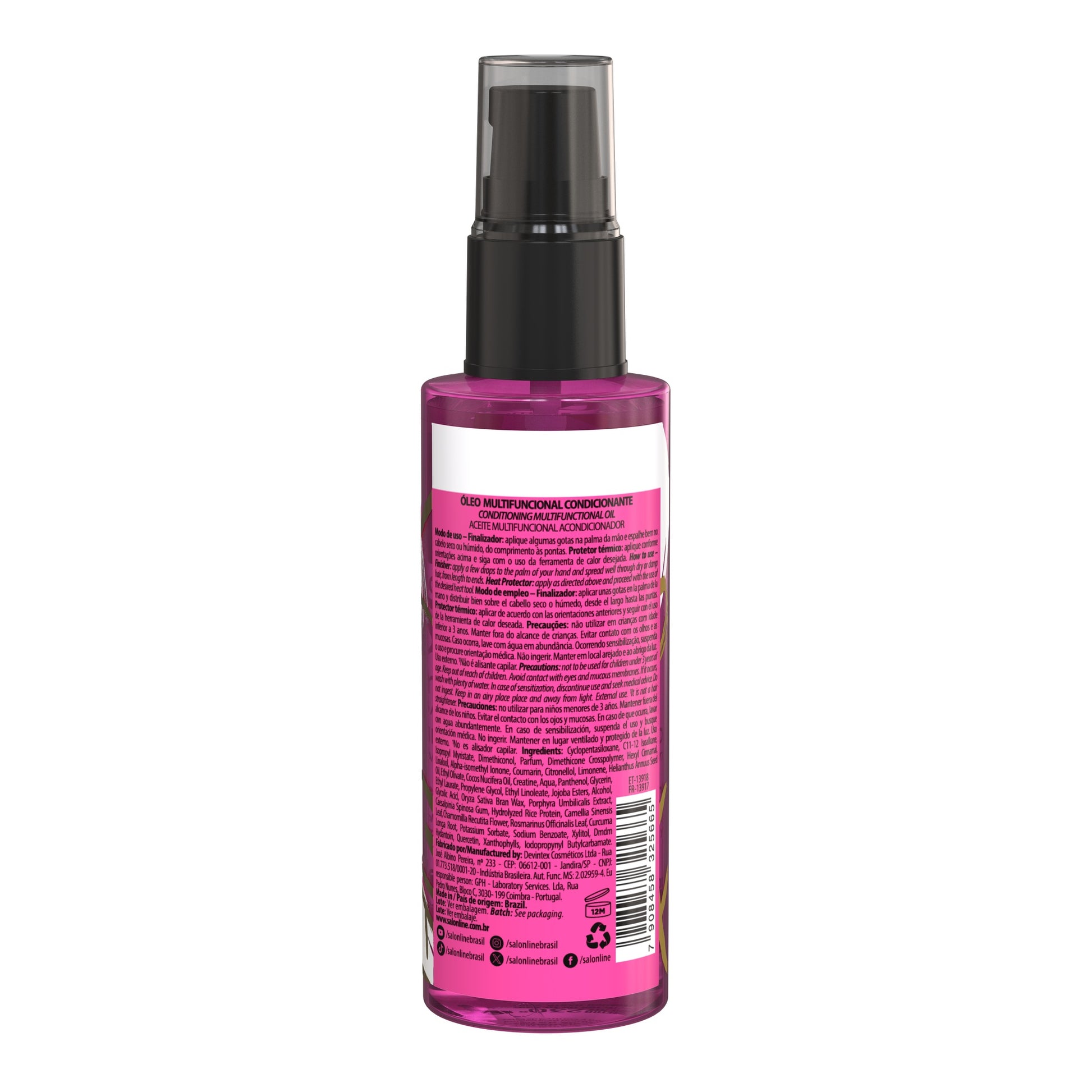 Salon Line Óleo Multifuncional Meu Liso Demais 60ml — foto oficial da marca