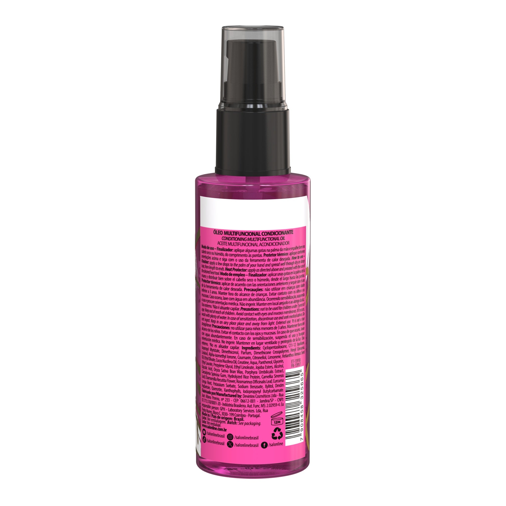 Salon Line Óleo Multifuncional Meu Liso Demais 60ml — foto oficial da marca