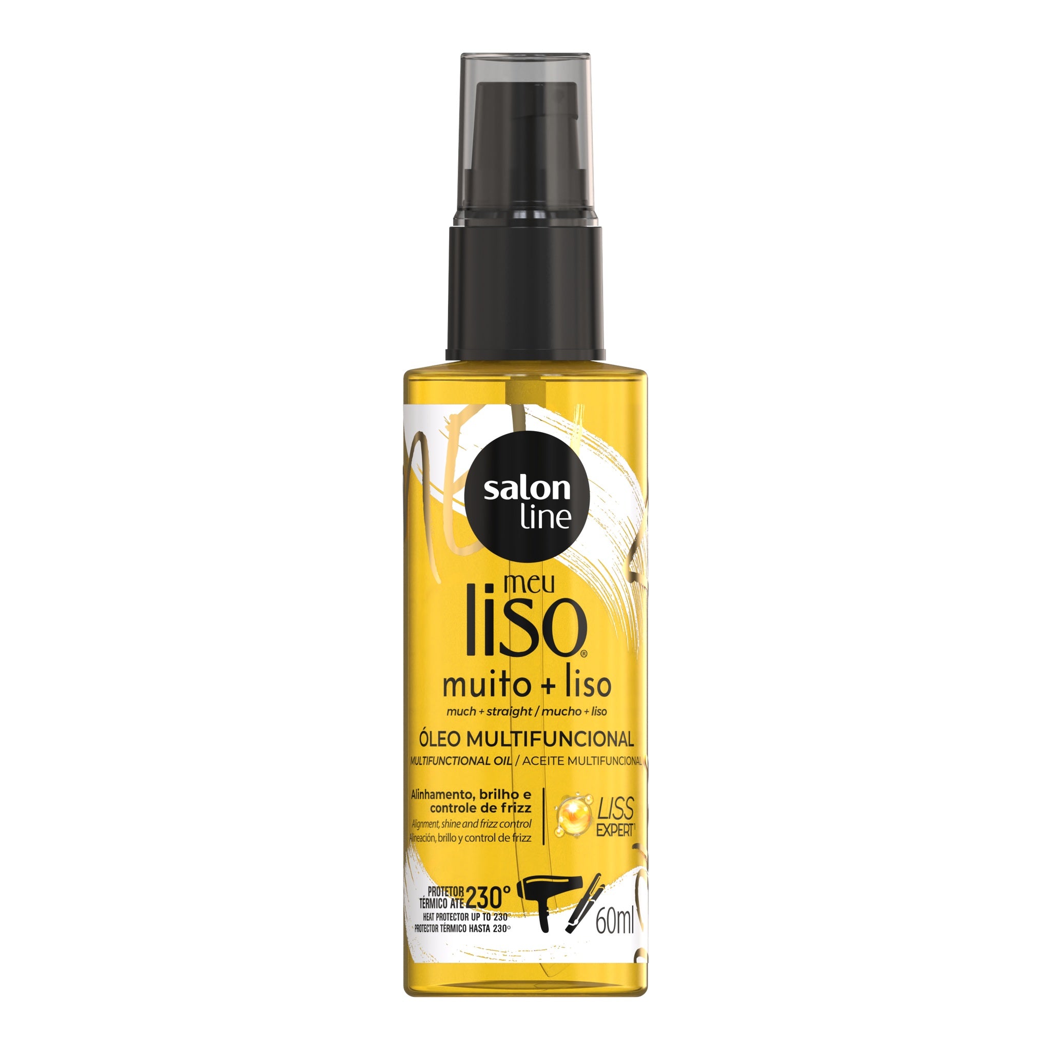 Salon Line Óleo Multifuncional Meu Liso Muito + Liso 60ml — foto oficial da marca