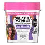 Salon Line SOS Cachos Mix De Óleos Gelatina 400g — foto oficial da marca