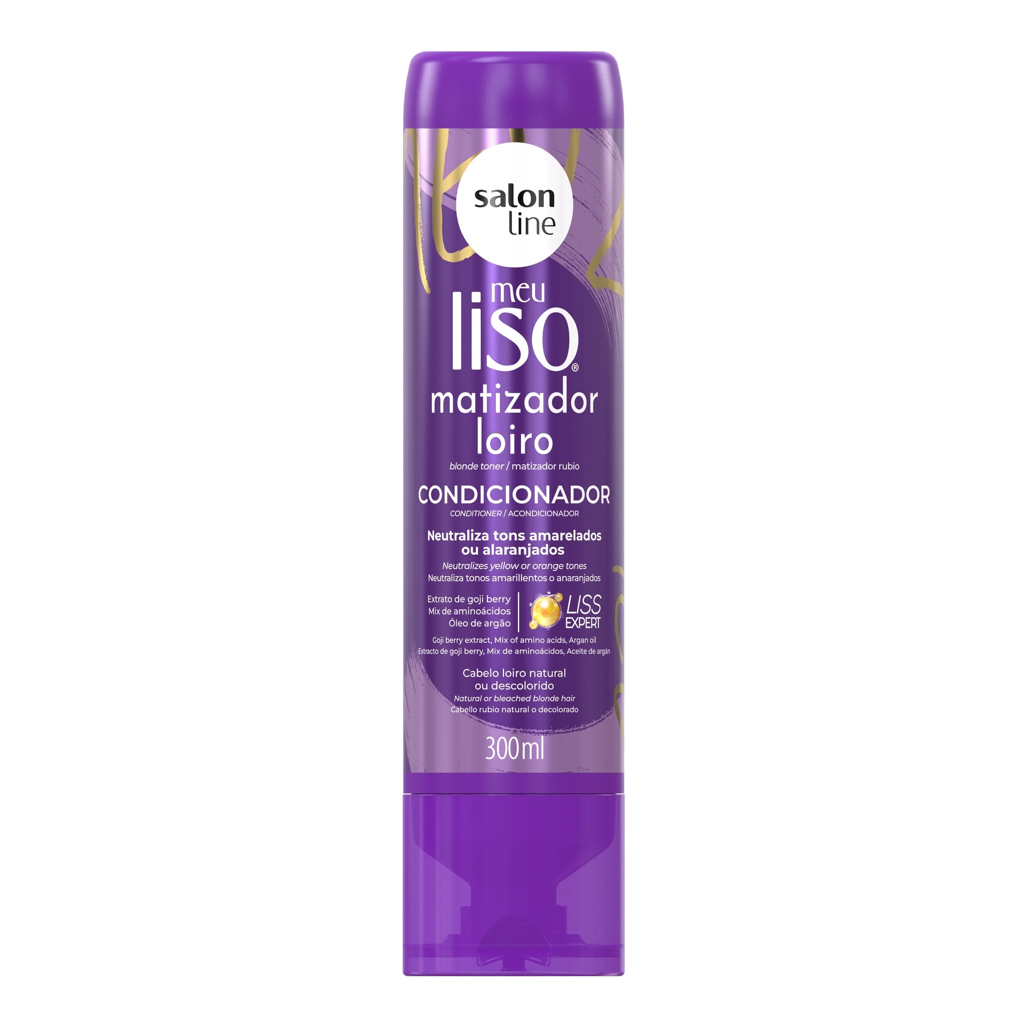 Salon Line Meu Liso Condicionador Matizador 300ml — foto oficial da marca