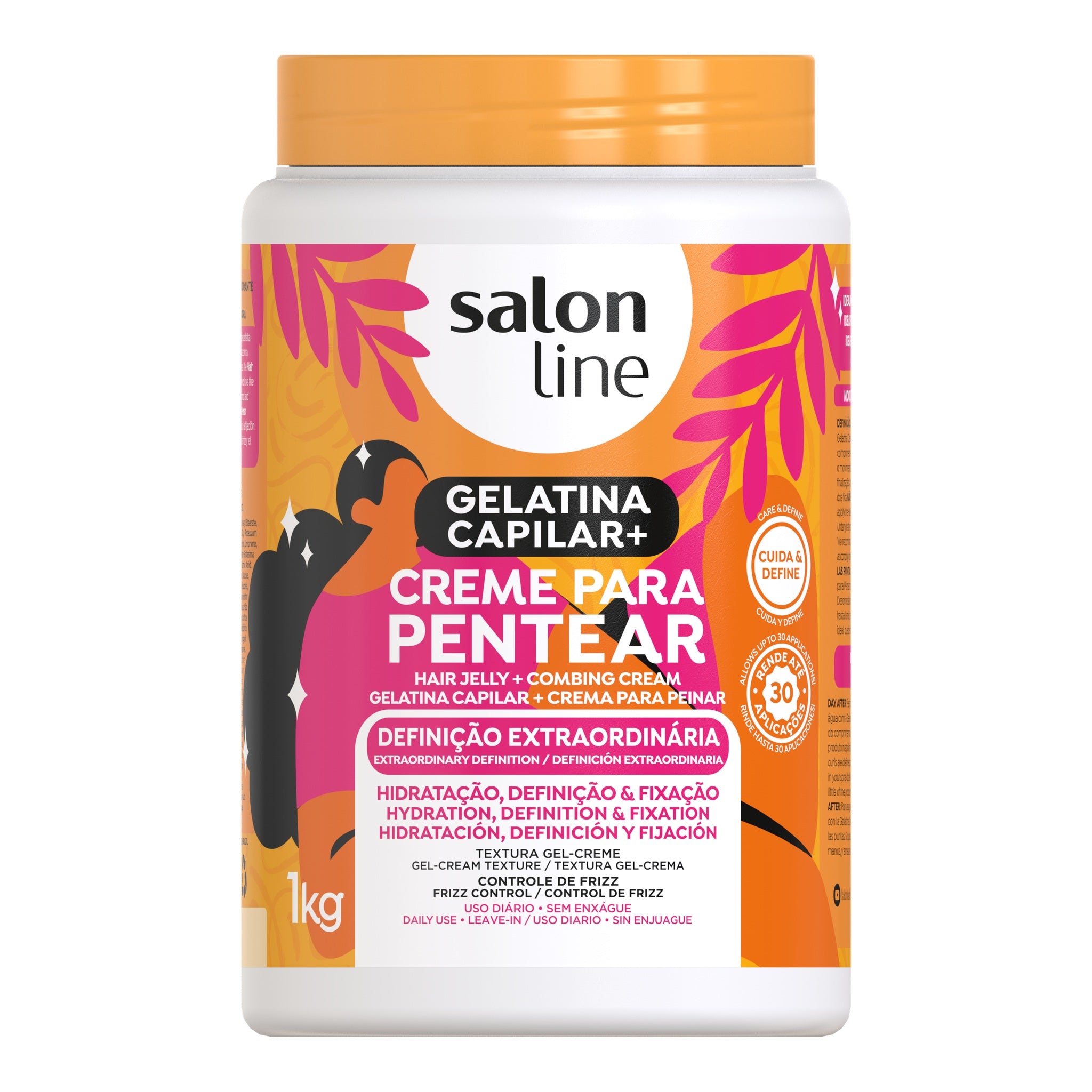 Salon Line Definição Extraordinária Creme Para Pentear 1kg — foto oficial da marca